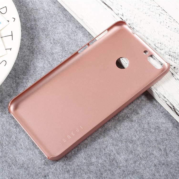 Hard Plastic Back Cell Phone Cover for Oukitel U20 Plus - Rose Gold-4