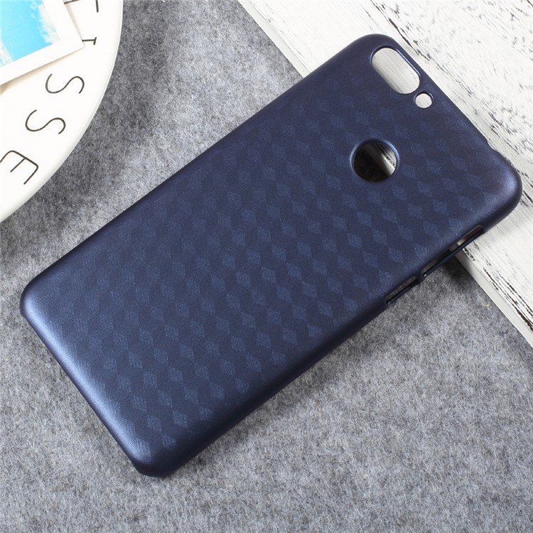 Hard Plastic Back Mobile Phone Casing for Oukitel U20 Plus - Dark Blue-1
