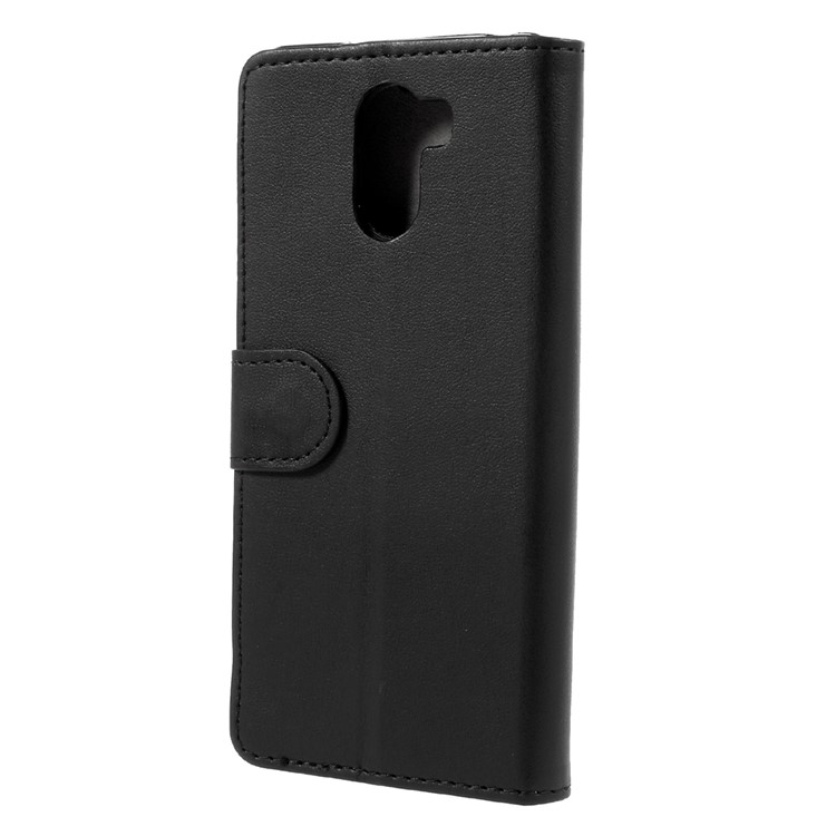 For Wileyfox Swift 2 Magnetic Wallet Stand Leather Cover Case - Black-2