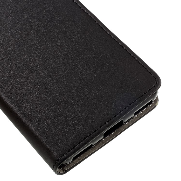 For Wileyfox Swift 2 Magnetic Wallet Stand Leather Cover Case - Black-7