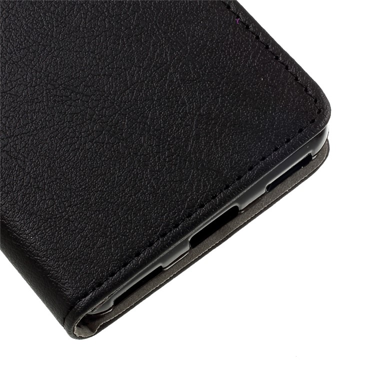 Faux Leather Wallet Protection Phone Case for Wileyfox Swift 2 - Black-8