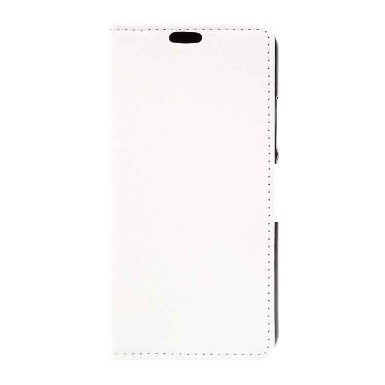 Faux Leather Wallet Mobile Phone Case for Wileyfox Swift 2 - White-1