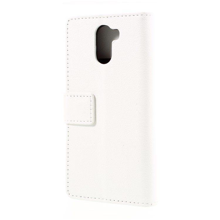 Faux Leather Wallet Mobile Phone Case for Wileyfox Swift 2 - White-3