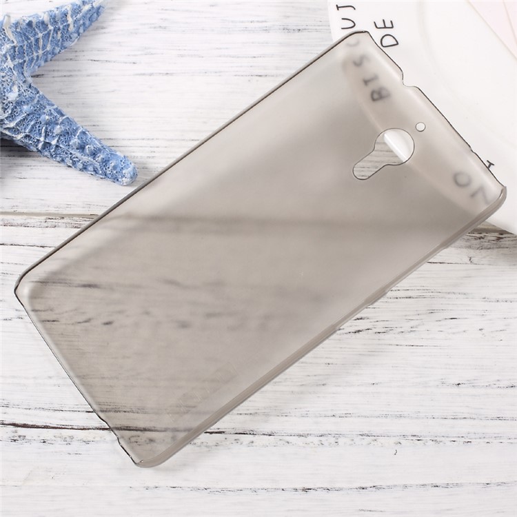 For PPTV KING 7 / 7s Geometric Pattern PU Back Cover Case - Grey-2