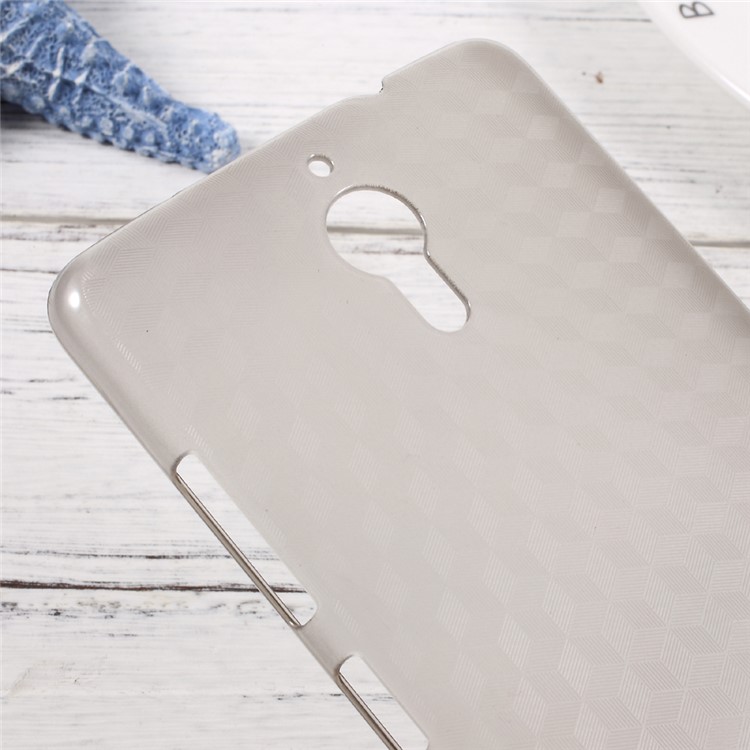 For PPTV KING 7 / 7s Geometric Pattern PU Back Cover Case - Grey-4