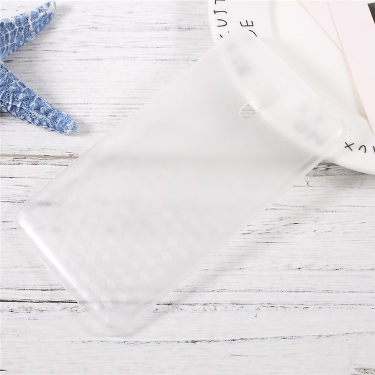 For PPTV KING 7 / 7s Geometric Pattern PU Cell Phone Case - Transparent-1