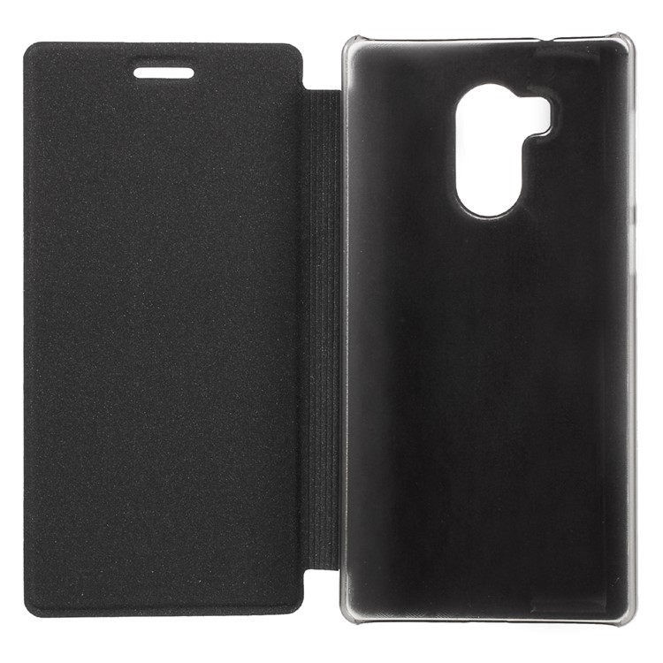 Leather Stand Cell Phone Case Cover for Vernee Apollo - Dark Blue-6