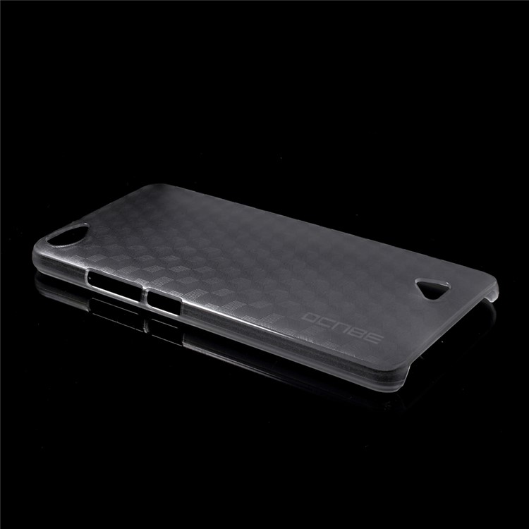 Anti-scratch Plastic Mobile Phone Shell Cover for Oukitel C5 Pro - Transparent-3