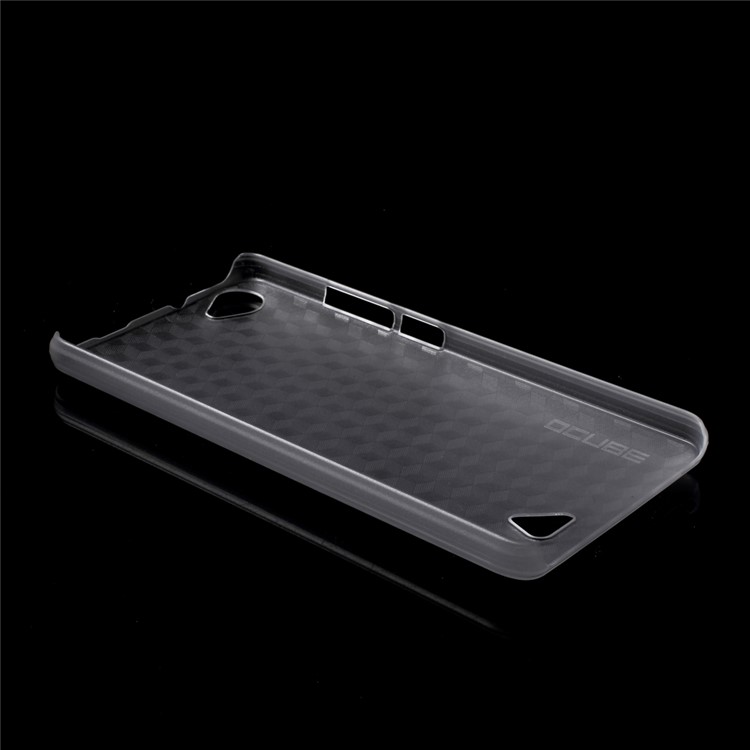 Anti-scratch Plastic Mobile Phone Shell Cover for Oukitel C5 Pro - Transparent-4