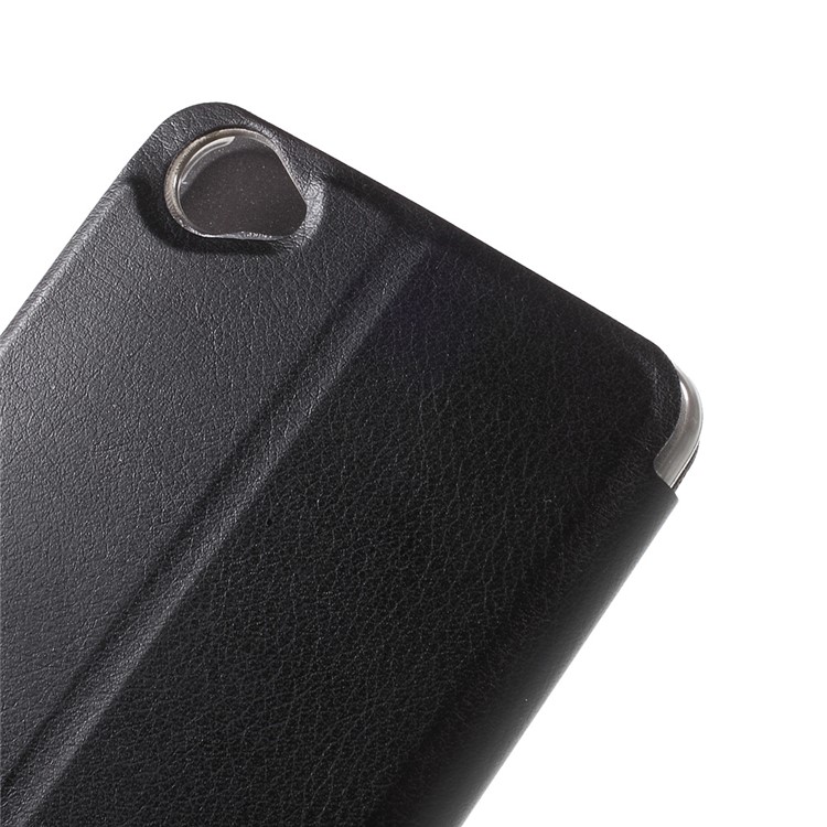 Mobile Phone Leather Case with Stand for Oukitel C5 Pro - Black-8