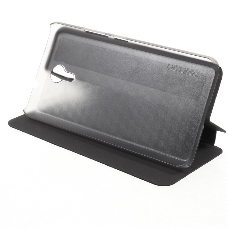 Mobile Phone Leather Shell with Stand for Ulefone Power 2 - Black-3