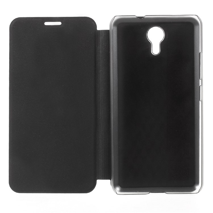 Mobile Phone Leather Shell with Stand for Ulefone Power 2 - Black-5
