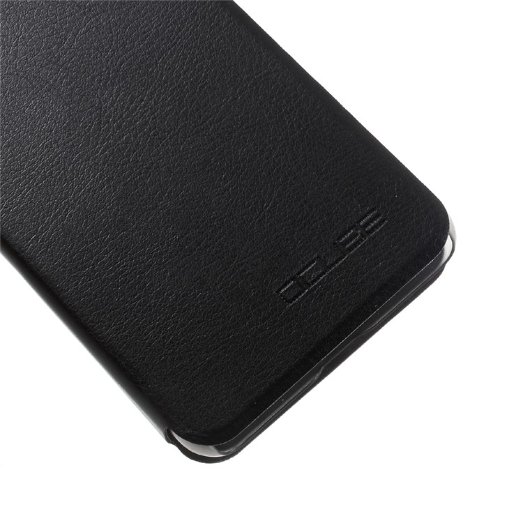 Mobile Phone Leather Shell with Stand for Ulefone Power 2 - Black-6