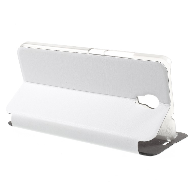 OCUBE PU Leather Stand Phone Casing for Oukitel K6000 Plus - White-4