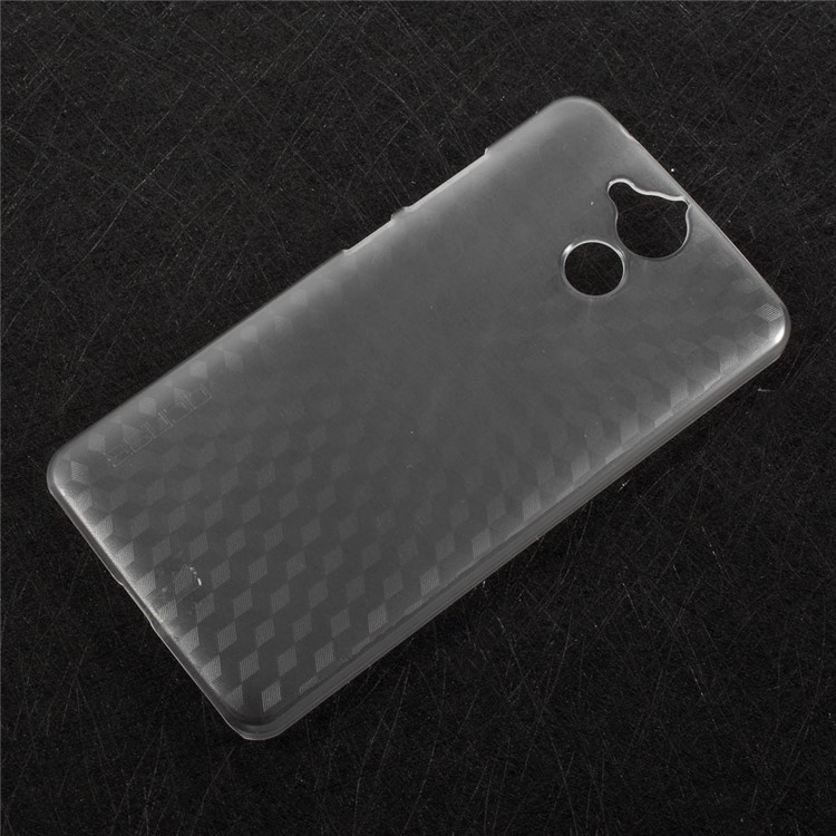 Anti-scratch Plastic Phone Back Cover for Elephone Blackview P2 lite - Transparent-1