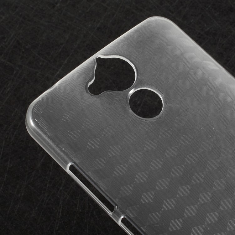 Anti-scratch Plastic Phone Back Cover for Elephone Blackview P2 lite - Transparent-3