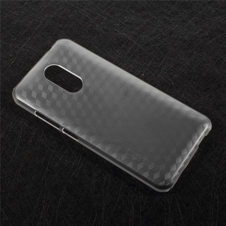 Plastic Mobile Phone Back Cover for Homtom HT37 - Transparent-3