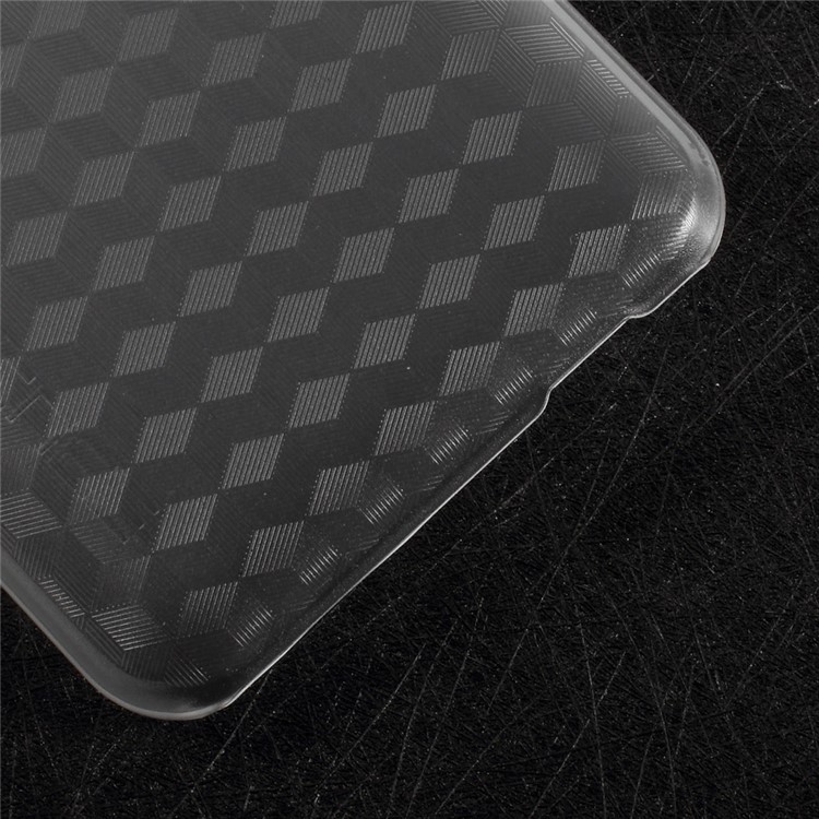 Plastic Mobile Phone Back Cover for Homtom HT37 - Transparent-5