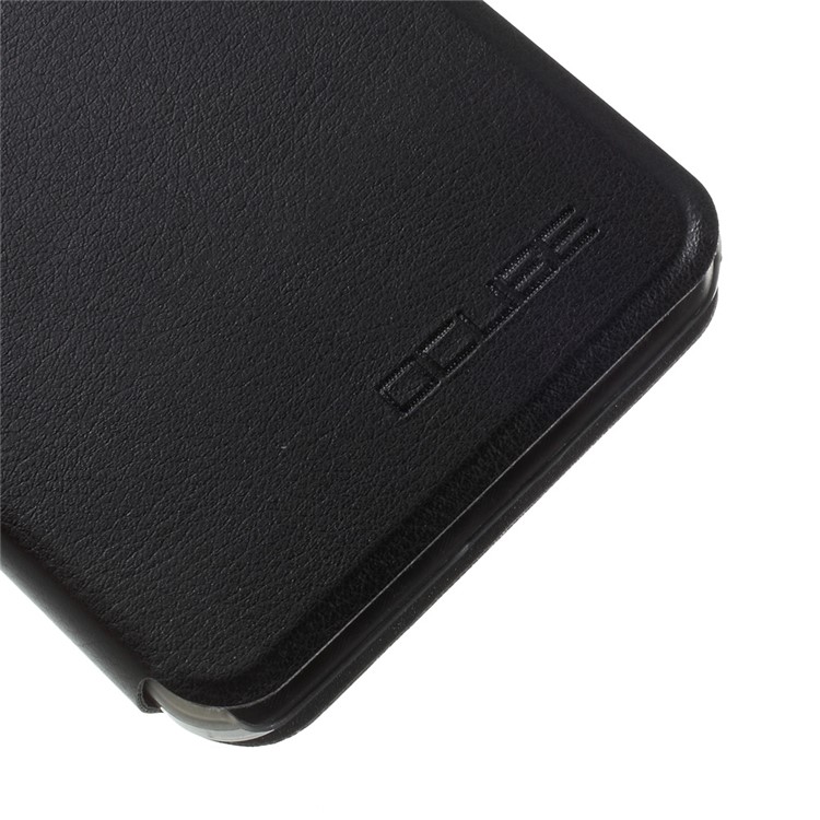 PU Leather Stand Phone Case for Blackview P2 Lite - Black-6