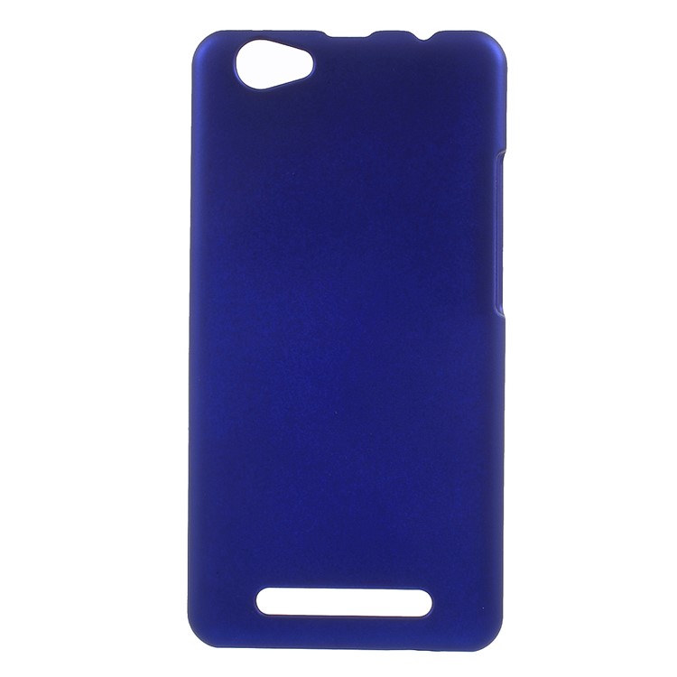 For LYF Wind 6 LS 5009 Rubberized PC Back Case Protective Shell - Blue-1