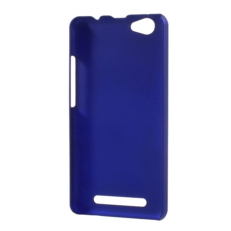 For LYF Wind 6 LS 5009 Rubberized PC Back Case Protective Shell - Blue-3