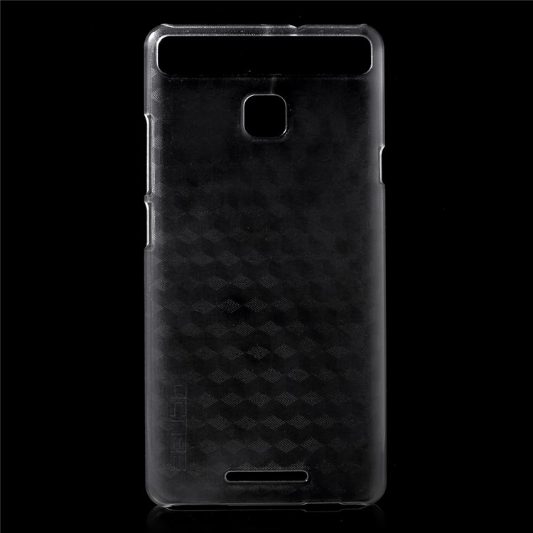 See-through Slim Plastic Hard Case Cover for Vernee Thor E - Transparent-1