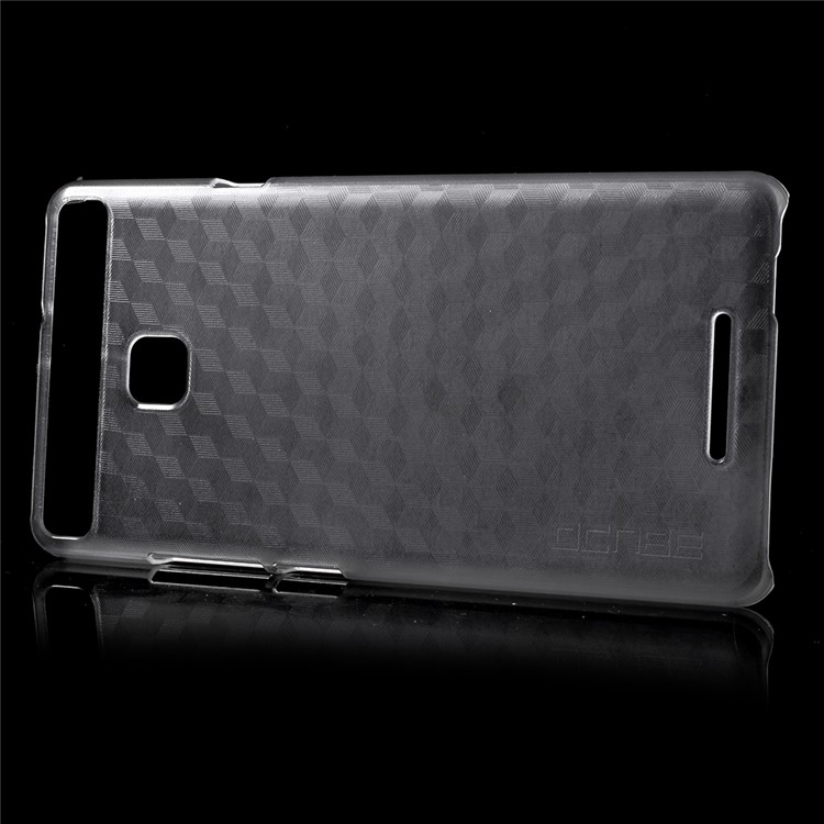 See-through Slim Plastic Hard Case Cover for Vernee Thor E - Transparent-2
