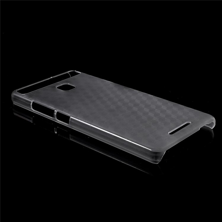 See-through Slim Plastic Hard Case Cover for Vernee Thor E - Transparent-3