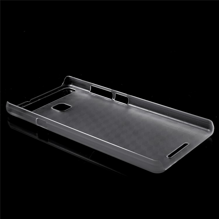 See-through Slim Plastic Hard Case Cover for Vernee Thor E - Transparent-4