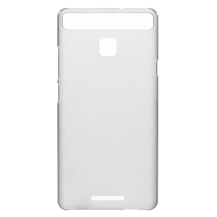 See-through Slim Plastic Hard Phone Cover for Vernee Thor E - Grey-1