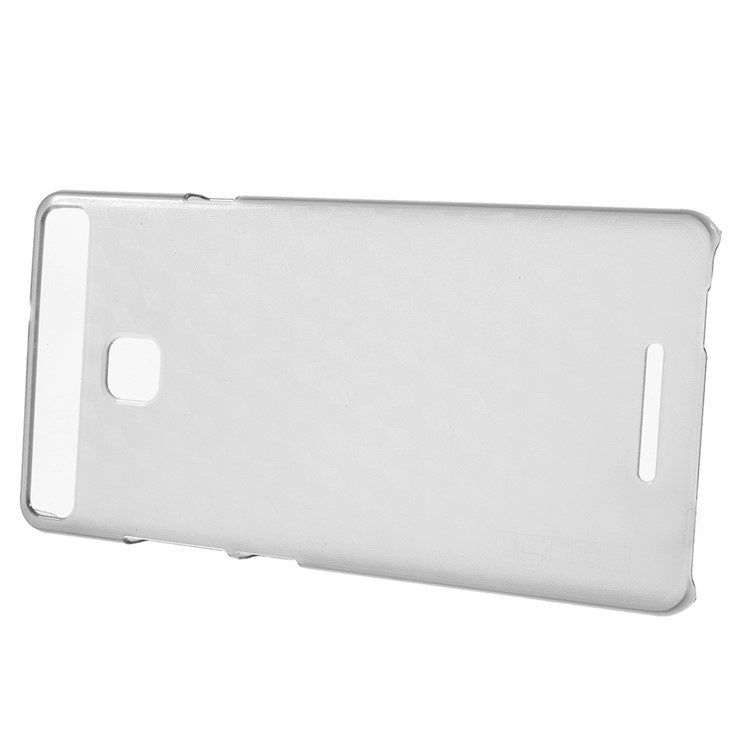 See-through Slim Plastic Hard Phone Cover for Vernee Thor E - Grey-2