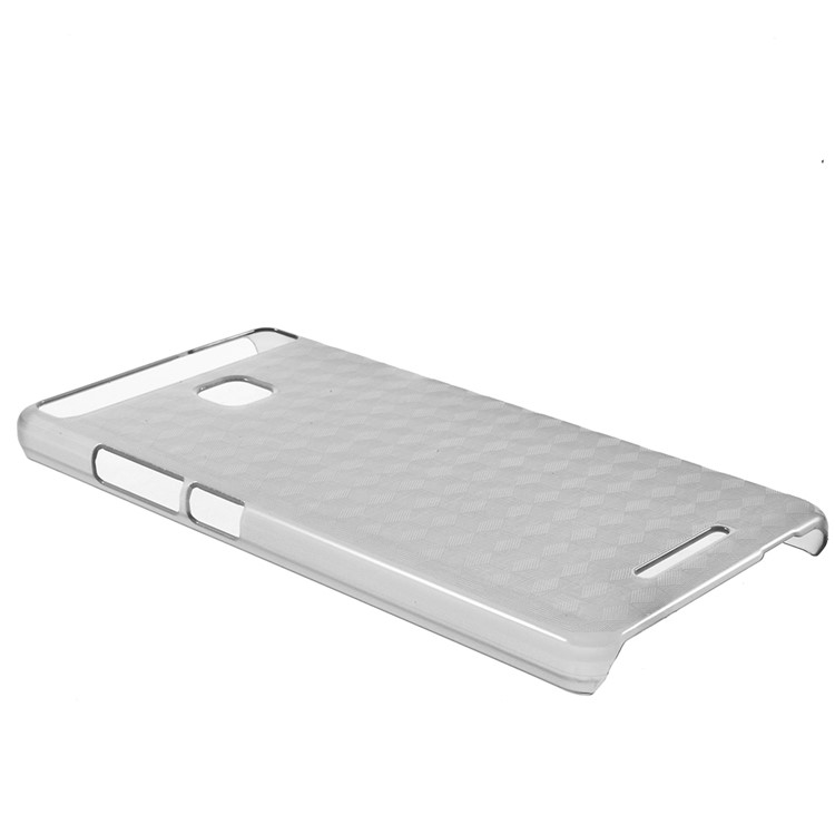 See-through Slim Plastic Hard Phone Cover for Vernee Thor E - Grey-3