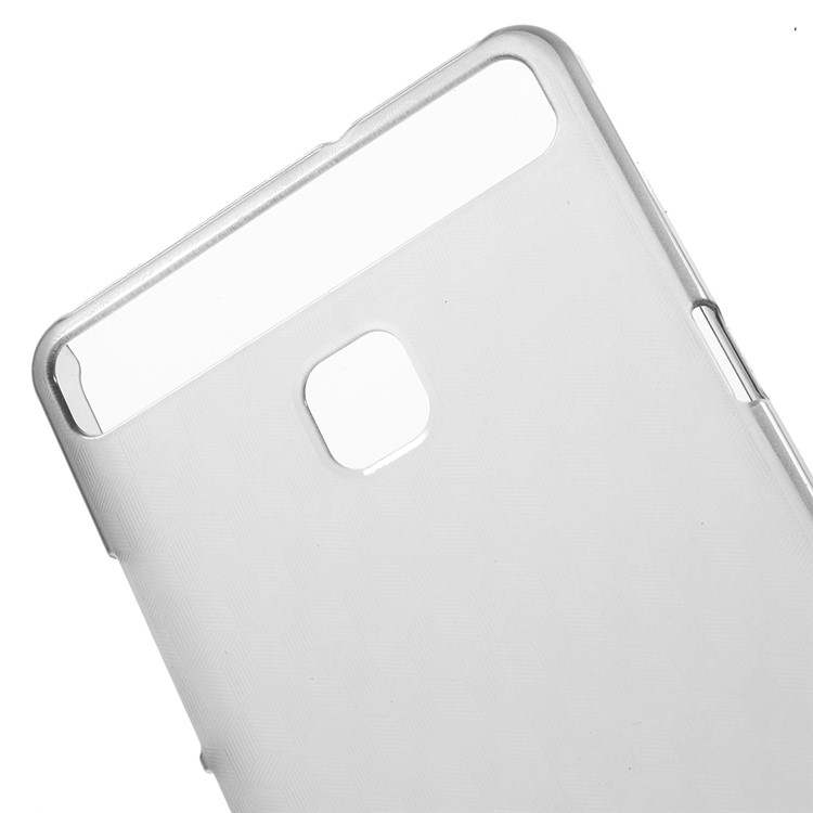See-through Slim Plastic Hard Phone Cover for Vernee Thor E - Grey-4