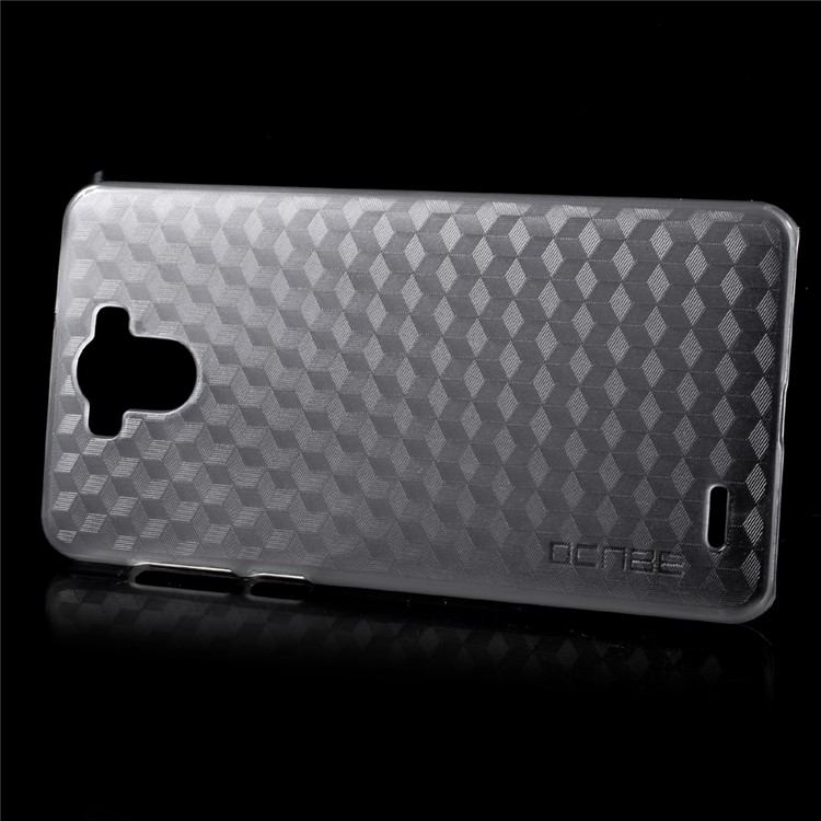 For Blackview R6 Lite See-through Slim Plastic Hard Back Cover Shell - Grey-2