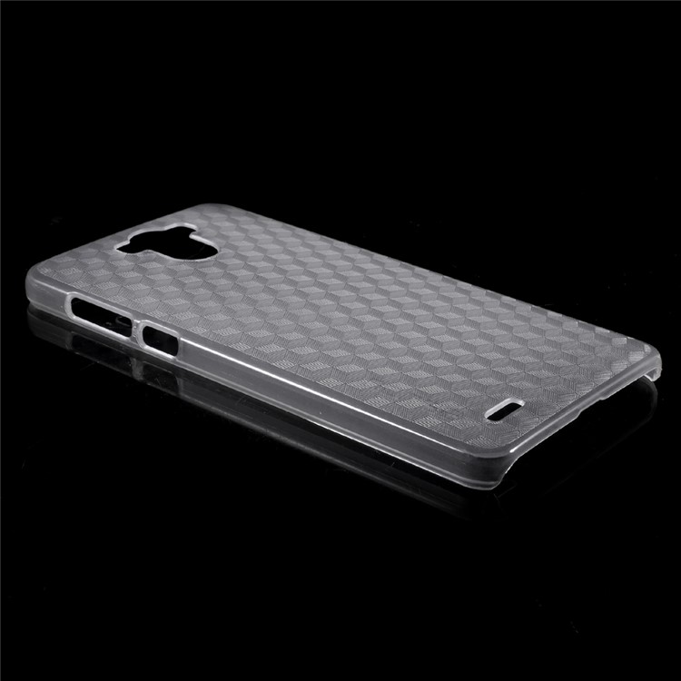 For Blackview R6 Lite See-through Slim Plastic Hard Back Cover Shell - Grey-3