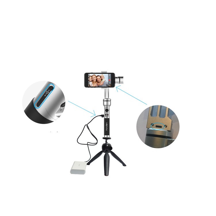 AIBIRD Uoplay 2S 3 Axis Handheld Universal Smartphone Steady Gimbal Stabilizer for iPhone 7 and 7 Plus etc.-14