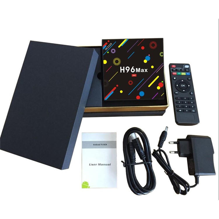 Colorized Pattern Rockchip RK3328 Quad Core Android 7.1 TV Box Dual Band WiFi Media Player 4+32GB - US Plug-15