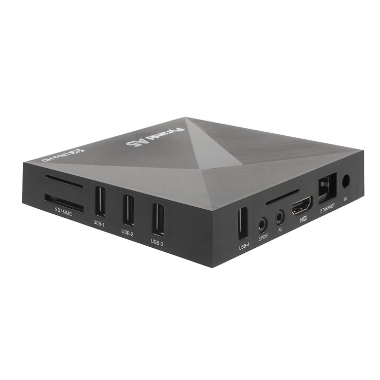 Pyramid A5 Android 5.1 Smart TV Box Amlogic S905 Quad Core 1G+8G Wifi BT KODI 16.1 1080P Streaming Media Player - US Plug-1
