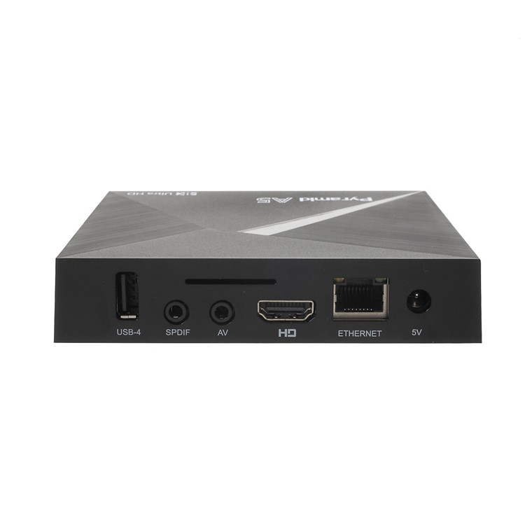 Pyramid A5 Android 5.1 Smart TV Box Amlogic S905 Quad Core 1G+8G Wifi BT KODI 16.1 1080P Streaming Media Player - US Plug-3