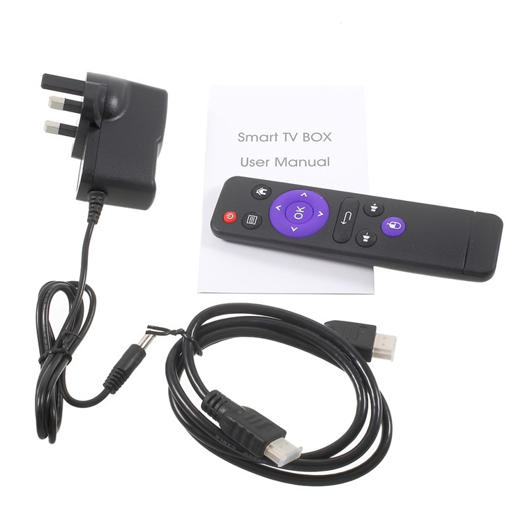 Pyramid A5 Android 5.1 Smart TV Box Amlogic S905 Quad Core 1G+8G Wifi BT KODI 16.1 1080P Streaming Media Player - US Plug-8