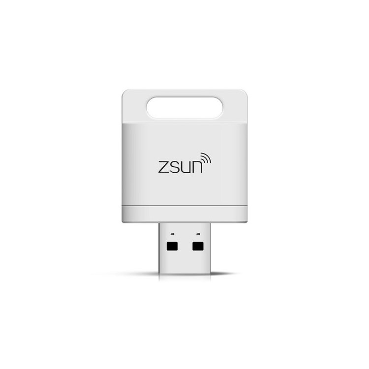 ZSUN 2TB WiFi USB 2.0 TF Card Reader for iOS Android Windows - White-1