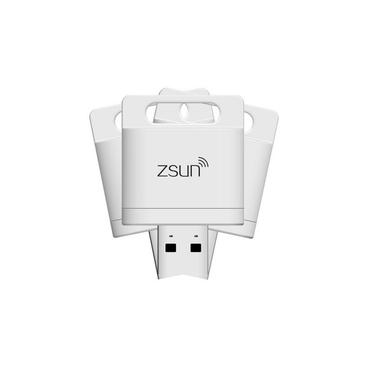 ZSUN 2TB WiFi USB 2.0 TF Card Reader for iOS Android Windows - White-3
