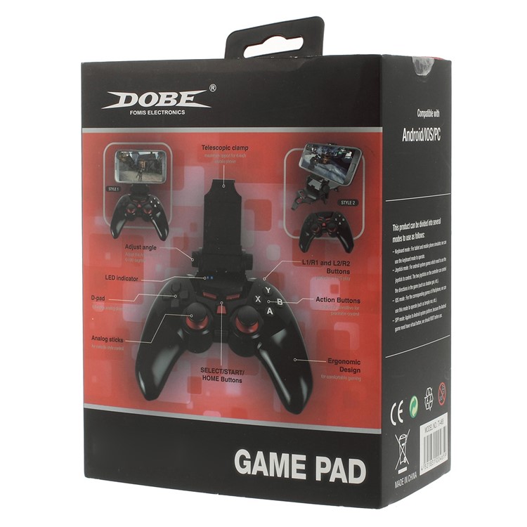 DOBE TI-465 Bluetooth Gamepad Gaming Controller Joystick for Android IOS PC-8