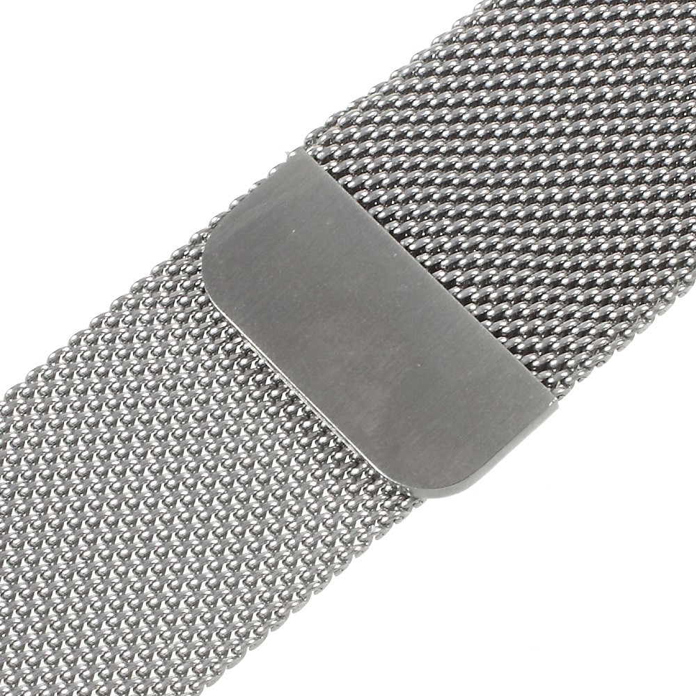 Milanese Stainless Steel Watchband Wristband for Apple Watch Series 4 40mm, Series 3 / 2 / 1 38mm - Silver Color-4