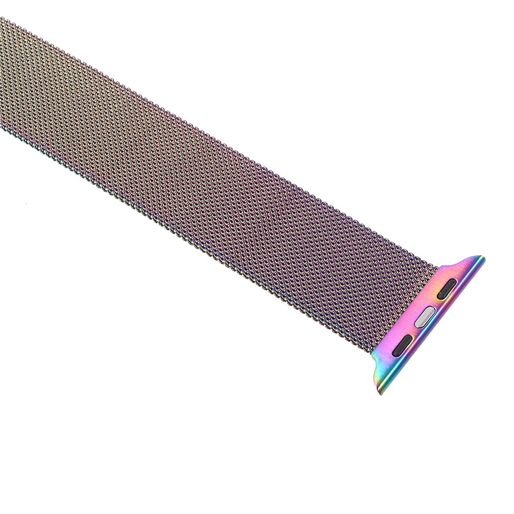 Milanese Stainless Steel Watchband Accessory for Apple Watch Series 4 40mm, Series 3 / 2 / 1 38mm - Multi-color-6