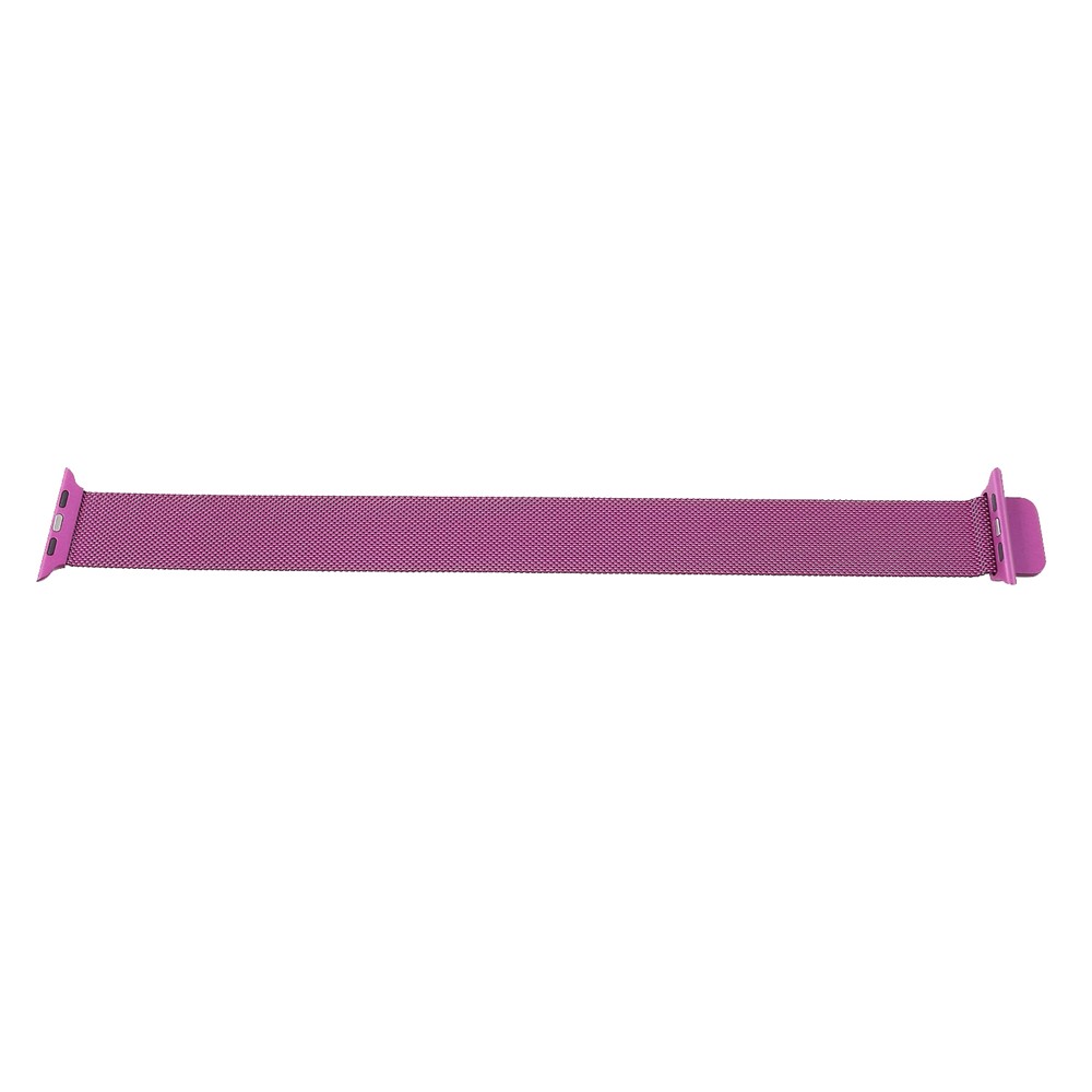 Milanese Stainless Steel Watch Band Strap for Apple Watch Series 4 40mm, Series 3 / 2 / 1 38mm - Purple-4