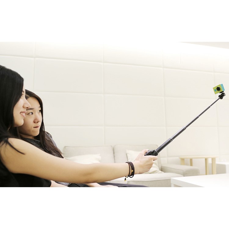 High Quality XIAOMI Xiaoyi Extendable Selfie Stick + Bluetooth Remote Shutter for Xiaomi Yi Action Camera and iOS Smartphones-13