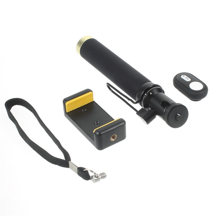 Alta qualidade XIAOMI Xiaoyi Extensível Selfie Stick + Bluetooth Shutter remoto para Xiaomi Yi Action Camera e iOS Smartphones-2
