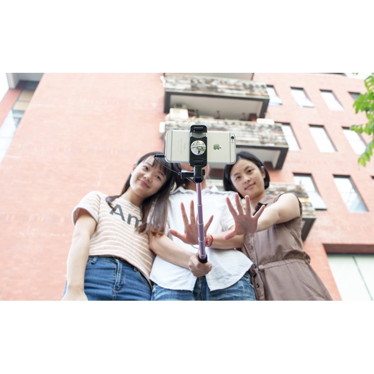 REMAX P5 3.5mm Wire Control Foldable Extendable Selfie Stick - Gold Color-13