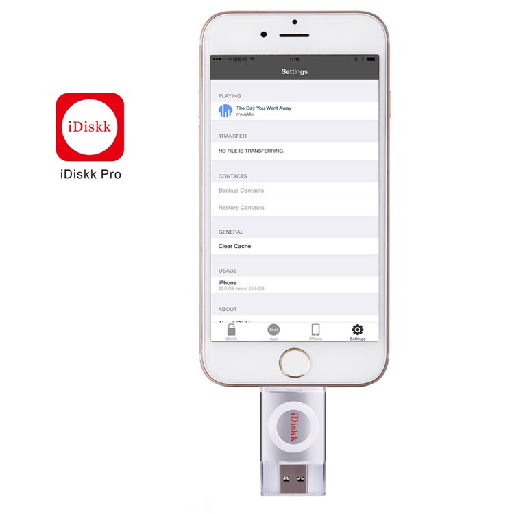 IDISKK 32GB Apple MFI Certified USB 3.0 Drive for iPhone iPad iPod - Silver Color-6